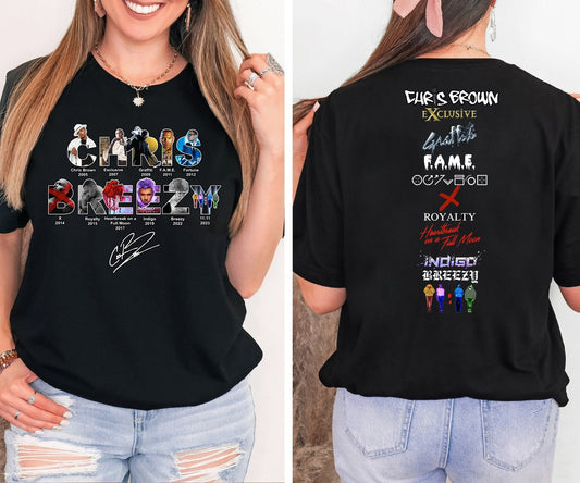 Chris Brown 11:11 Tour 2024 Shirt, Chris Brown Shirt