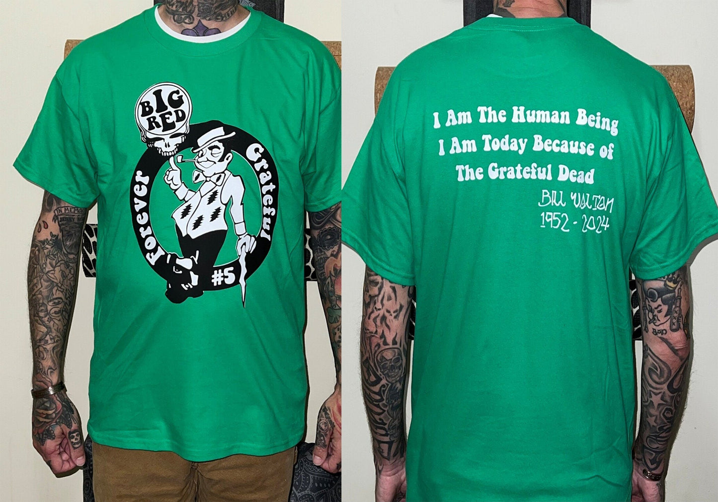 Bill Walton Grateful Forever Tribute Shirt