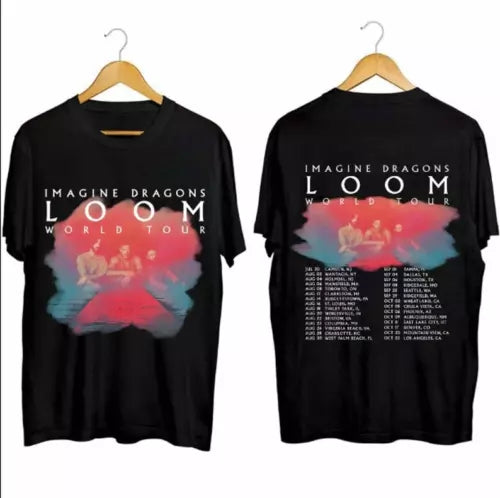 2 Sided Imagine Dragons - Loom Tour 2024 Unisex Shirts