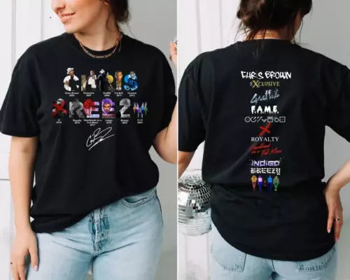 Chris Brown 11:11 Album Shirt, Chris Brown Fan Gift, Chris Brown 1111 2024 Shirt