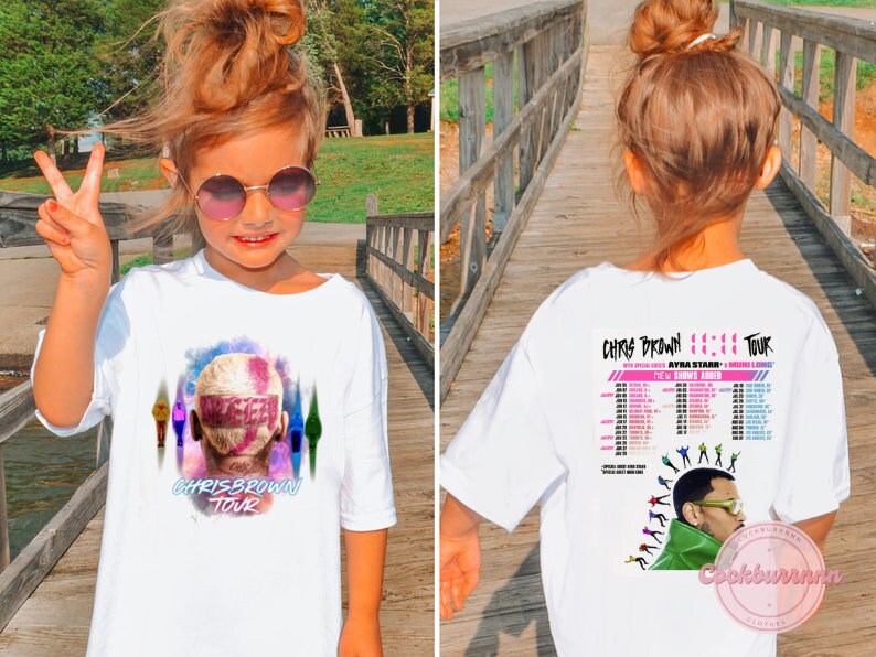 Chris Brown Tour Shirt, Chris Brown 11:11 Tour 2024 Shirt, Chris Brown Fan Shirt