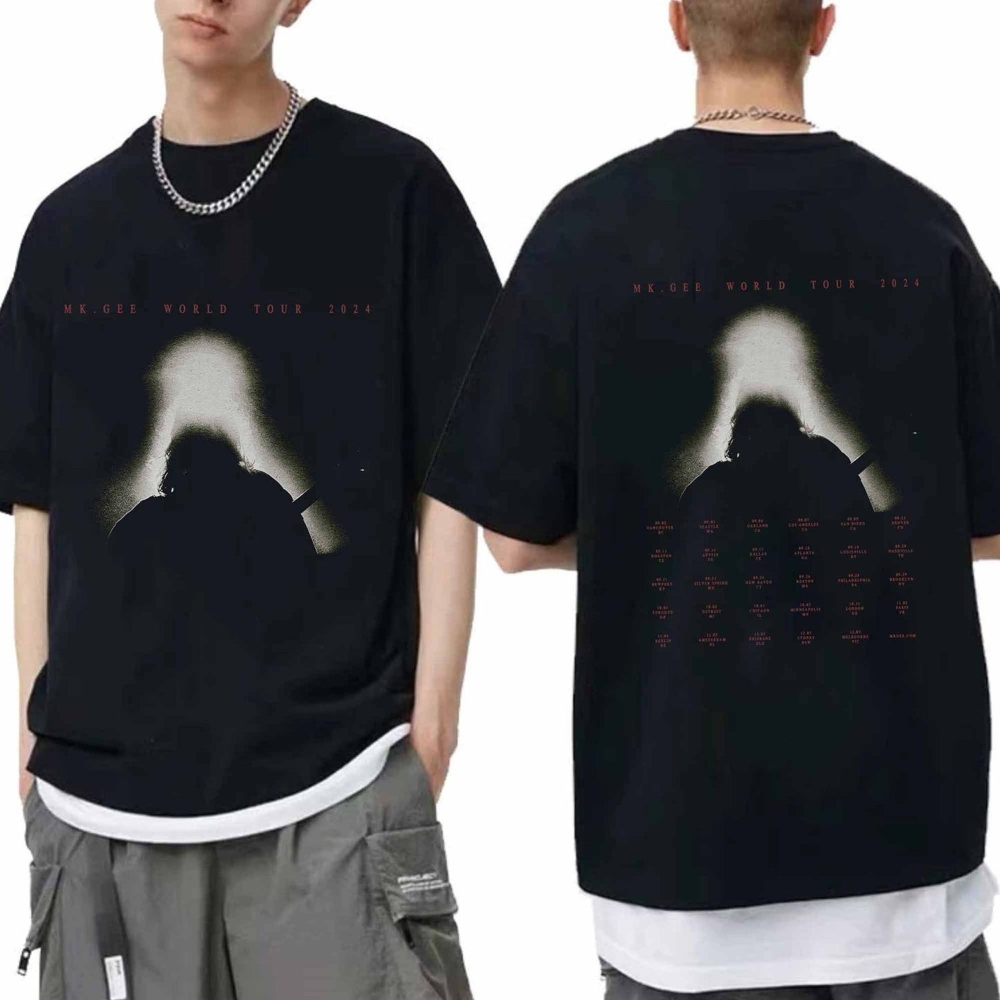 Mk.gee 2024 Tour Double Sided Shirt