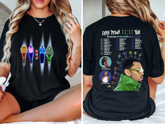 Chris Brown Shirt, Chris Brown 11 11 Tour 2024 Shirt