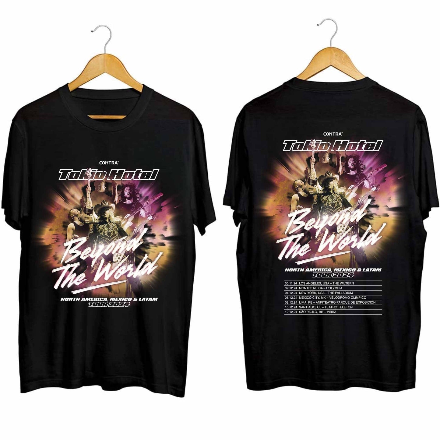 Tokio Hotel - Beyond The World Tour 2024 Shirt
