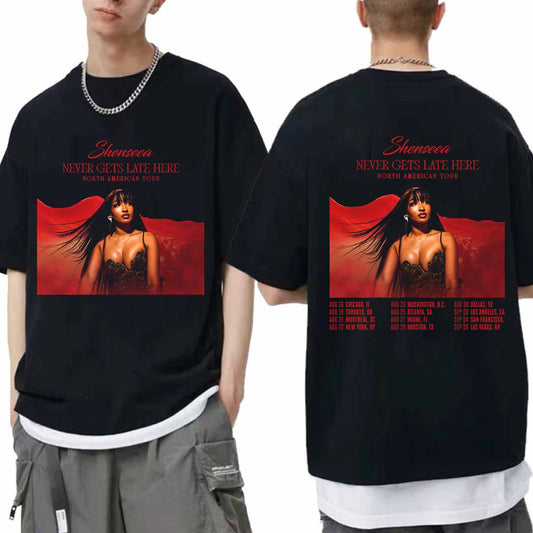 Shenseea - Never Gets Late Here Tour 2024 Shirt