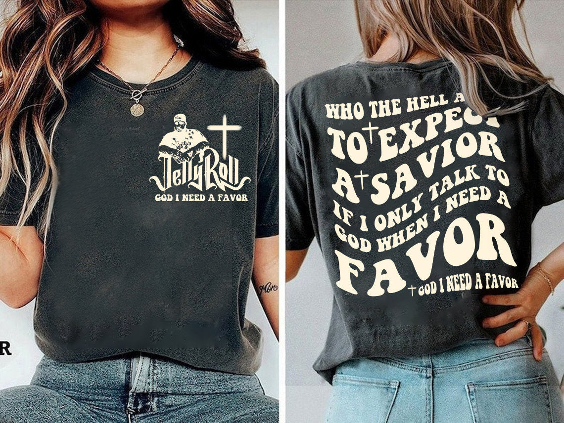 Jelly Roll Beautifully Broken 2024 Concert Shirt