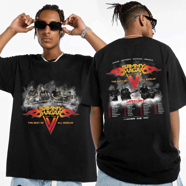 Sammy Hagar Concert Shirt 2024