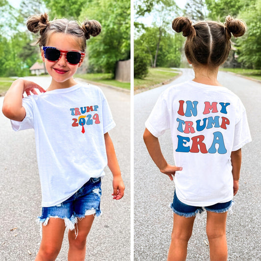 Trump Shirt for Kid, 2024 MAGA Republican Shirt