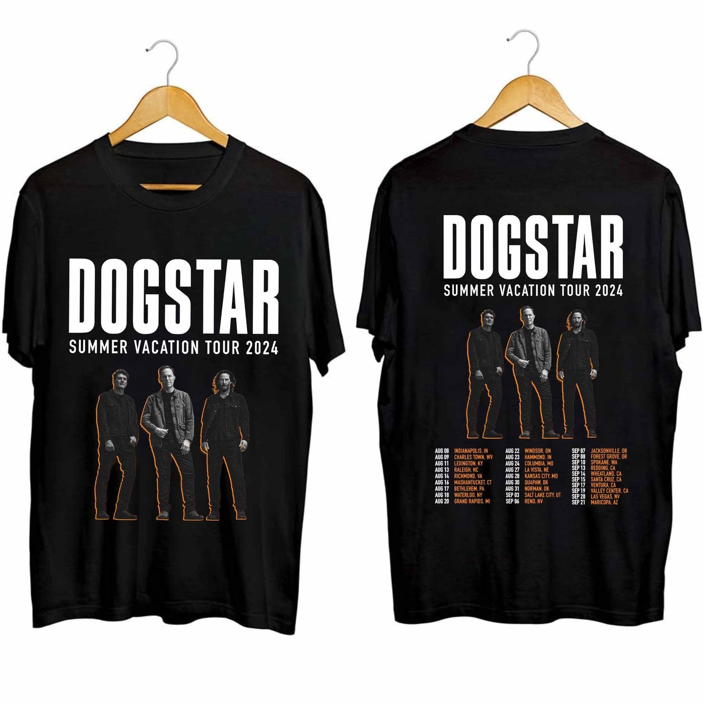 Dogstar Summer Vacation US Tour 2024 Shirt