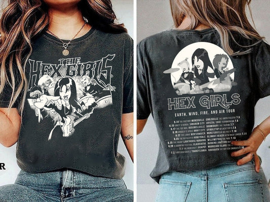 The Hex Girls Rock Band Music Tee, The Hex Girls Music Concert 2024 Shirt