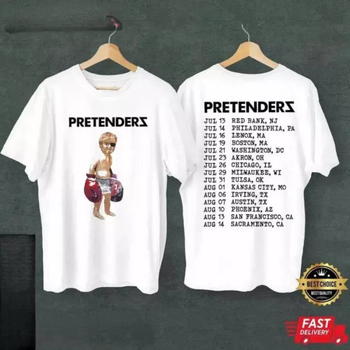The Pretenders US 2024 Tour T-Shirt