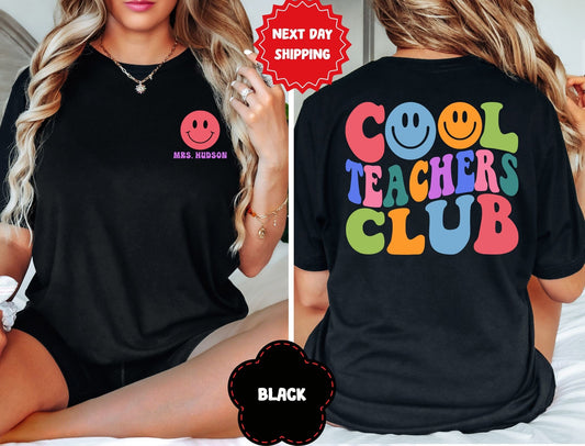Cool Teachers Club Shirt, Teacher's Day T-Shirt, Cute Teachers Club Shirt, Gift For Teacher, Teaching Vibes Shirt, Funny Teacher Life Tee