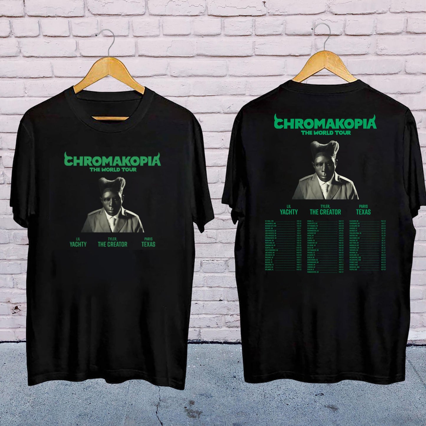 Graphic Tyler the Creator Shirt, 2025 Tyler the Creator Chromakopia Tour