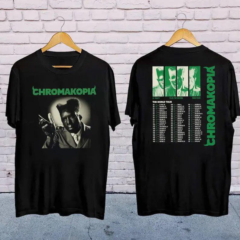 2025 Tyler the Creator Chromakopia Tour Shirt, Graphic Tyler the Creator