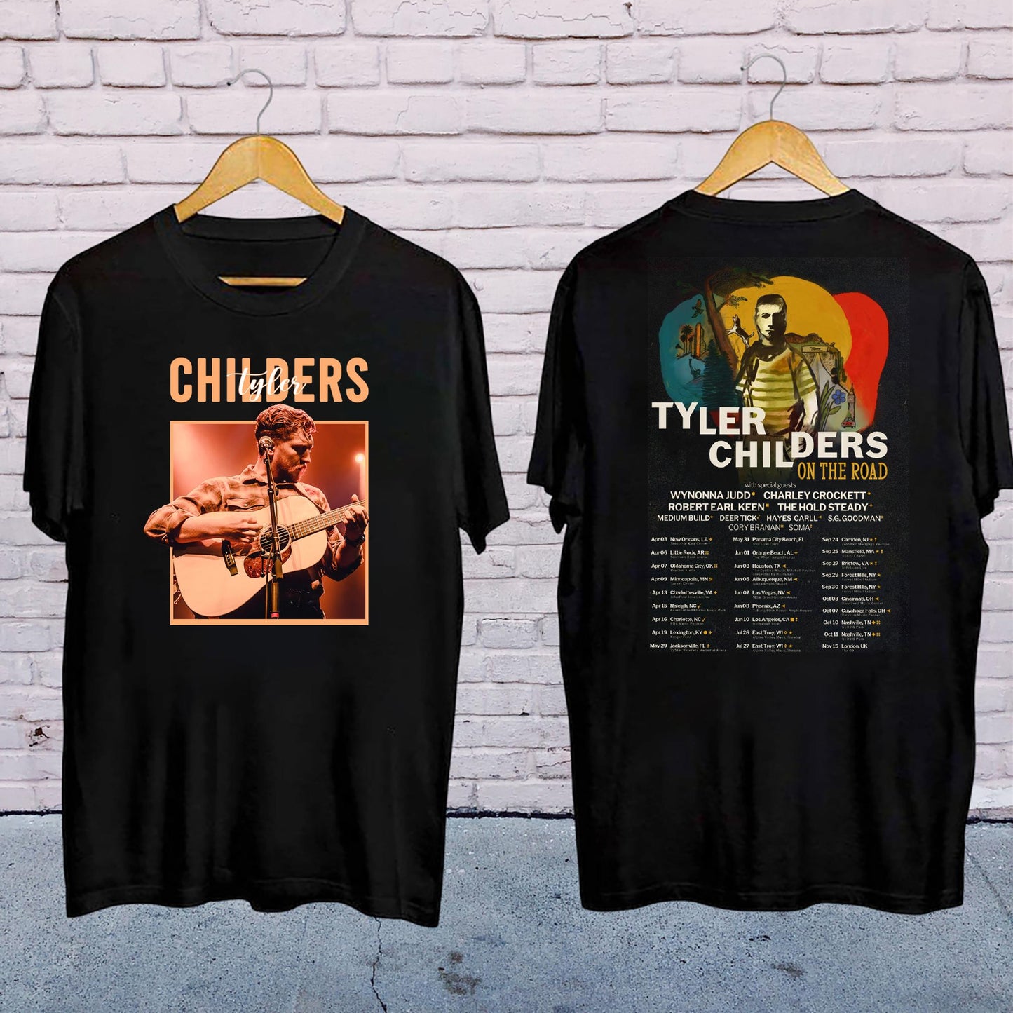 Tyler Childers Graphic Tour Shirt 2025