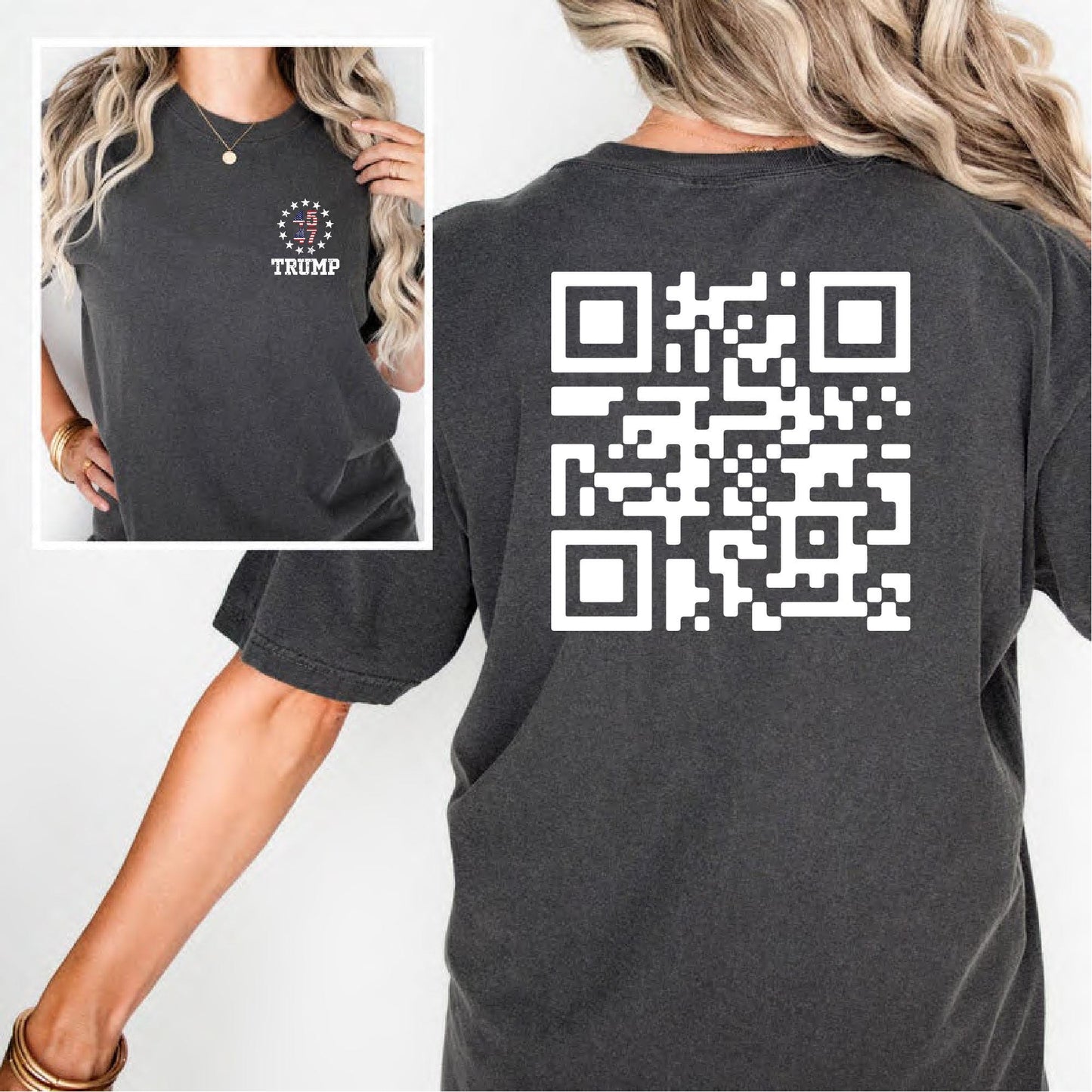 Trump Dance Qr Code Shirt, Trump Dancing Qr Code Tshirt
