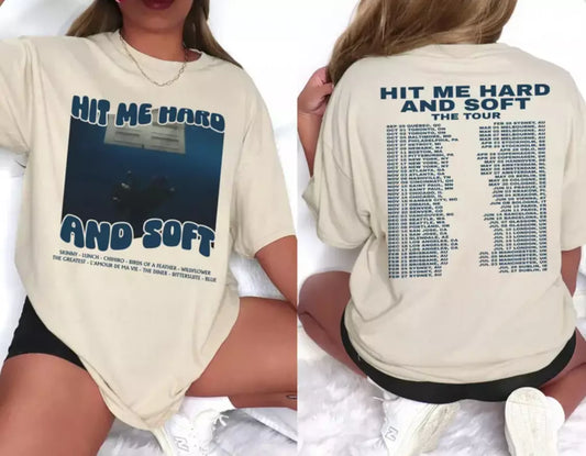 Hit me Hard And Soft The Tour Shirt, Hit me Hard And Soft Shirt, Hit me Hard And