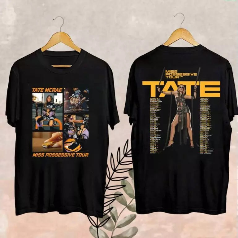 Tate McRae Tour 2025 Fan Shirt, Tate McRae Miss Possessive