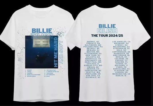 Hit Me Hard and Soft World Tour 2024 T-Shirt