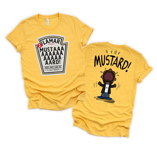 Mustard Kendrick Lamar t-shirt