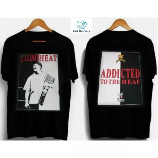 Double sides Eddie Guerrero Latino Heat T Shirt