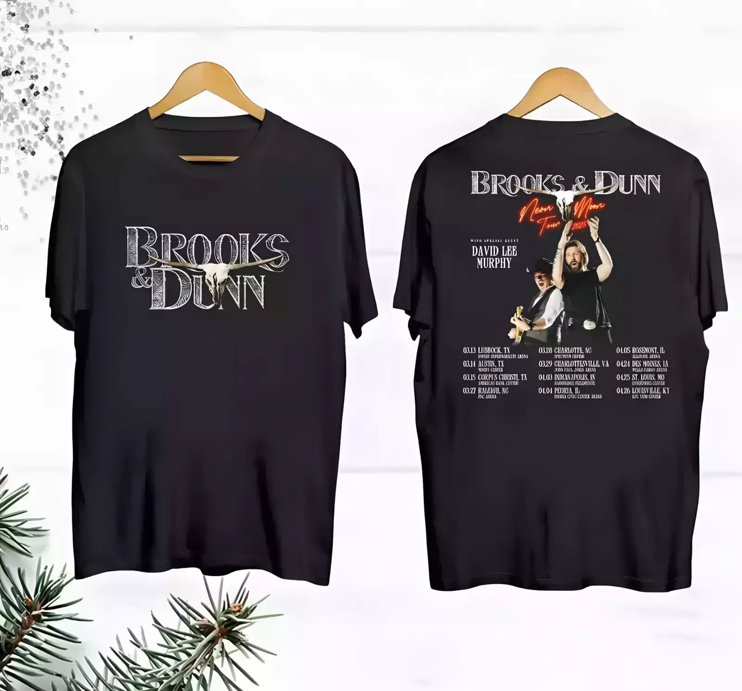 2025 Brooks and Dunn Neon Moon Tour Shirt, Brooks & Dunn Merch, Brooks And Dunn
