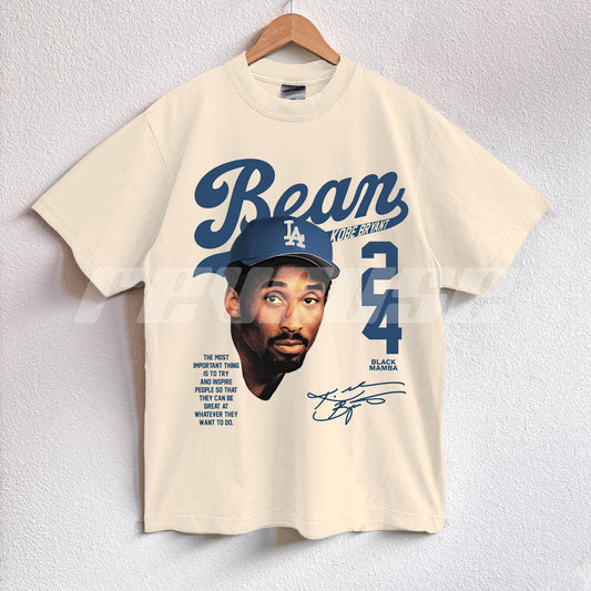 Kobe "BEAN" Double Sided T-Shirt, Kobe Los Angeles