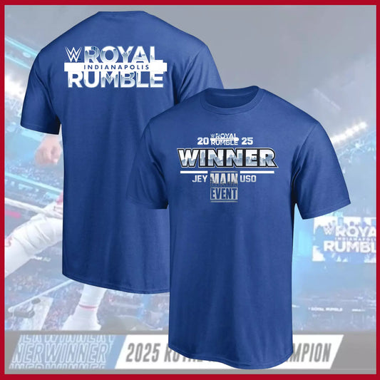 Jey Uso Royal Rumble 2025 Winner T-Shirt Gift Fans