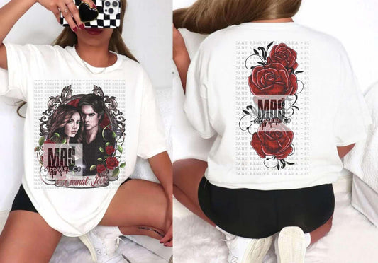 Damon Salvatore And Elena Gilbert Eternal Love shirt TVD shirt