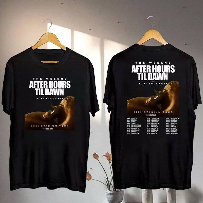 Weeknds After Hours Til Dawn Tour 2025 Shirt