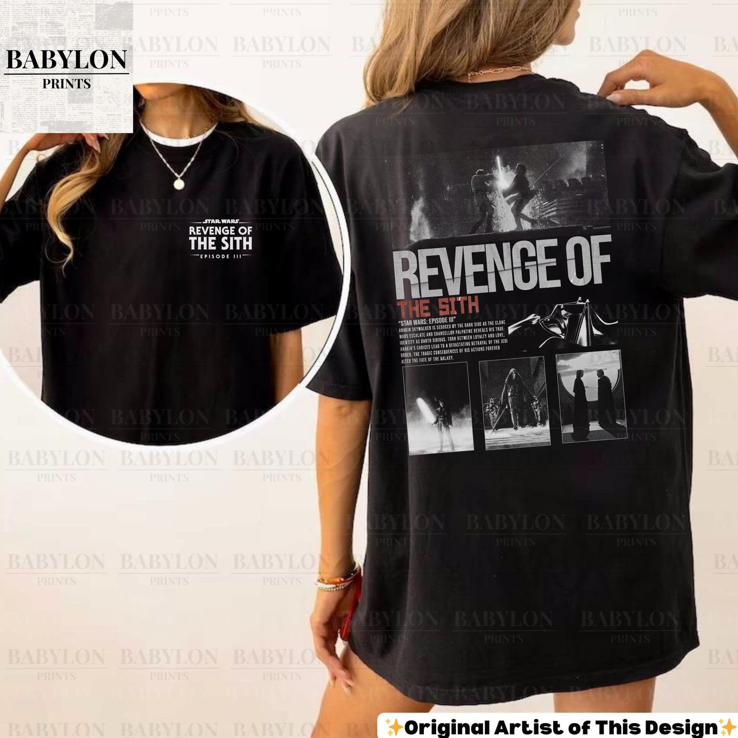 Starwars Revenge of The Sith Shirt, Revenge of The Sith 20th Anniversary Shirt