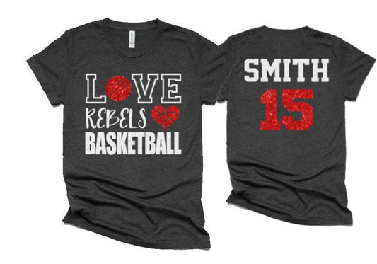Basketball Mom Shirt | Love Basketball | Basketball Tshirts | Basketball Mom Shirts