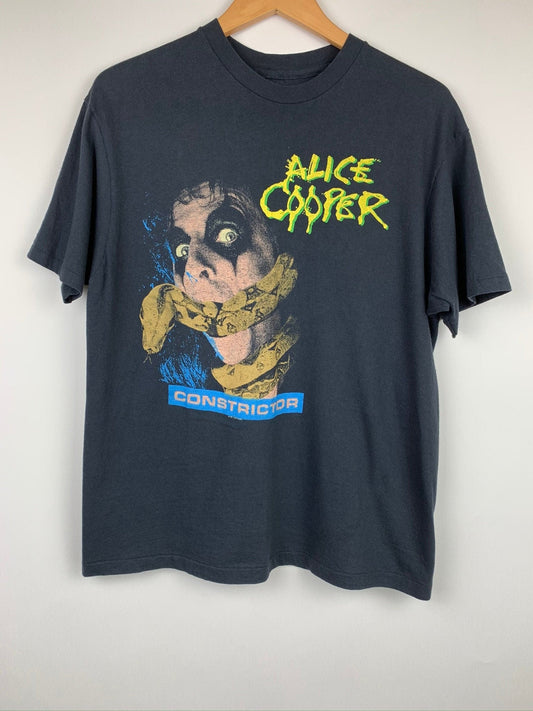 Vintage Alice Cooper Constrictor 1986 Band Tour T-Shirt