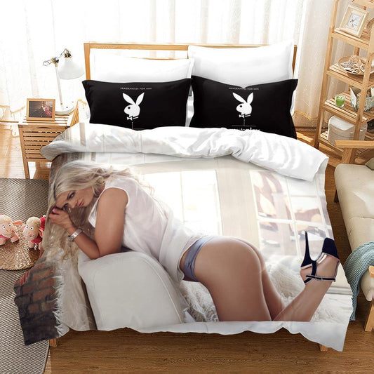 3D Bikini Girl Quilt Cover Set Bedding Set Duvet Cover Pillowcases A116 LQH