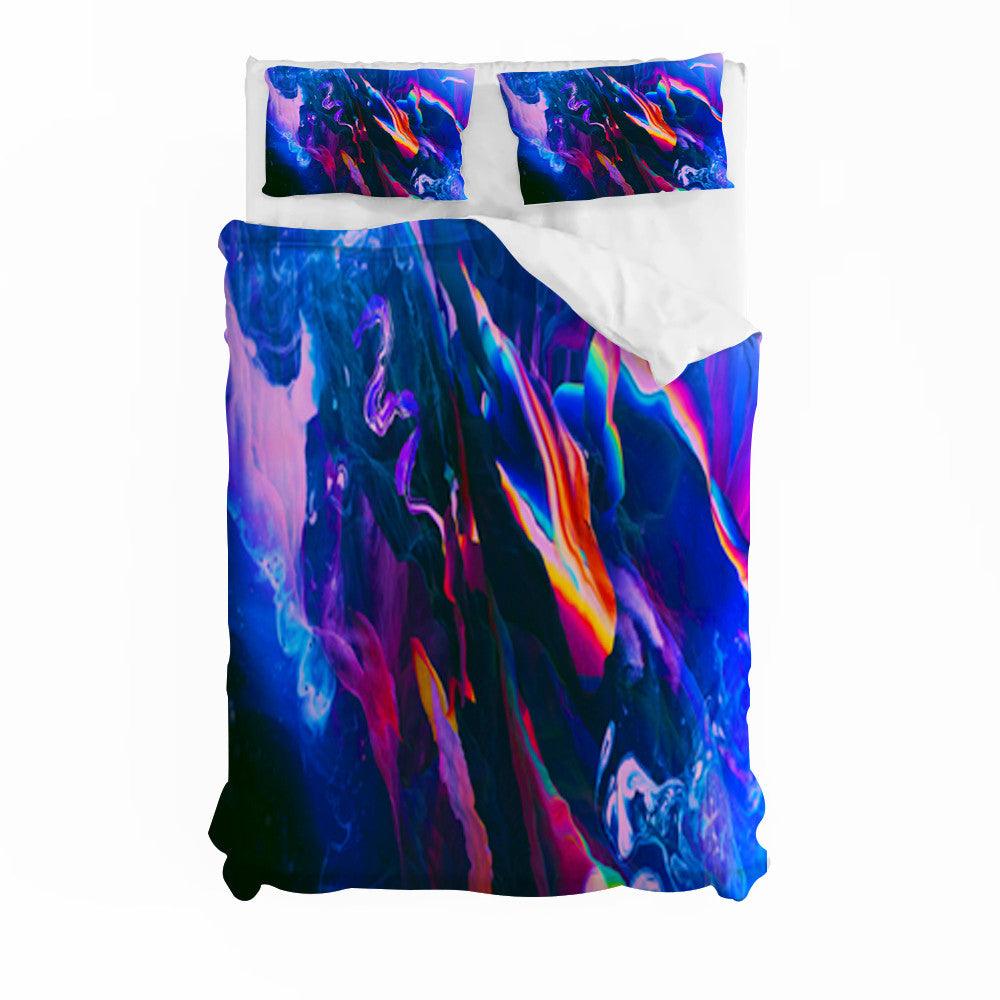 3D Artistic Color Cloud Quilt Cover Set Bedding Set Duvet Cover Pillowcases 187