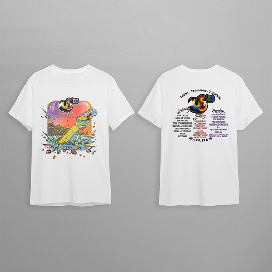 83 us festival music t-shirt oingo boingo Shirt