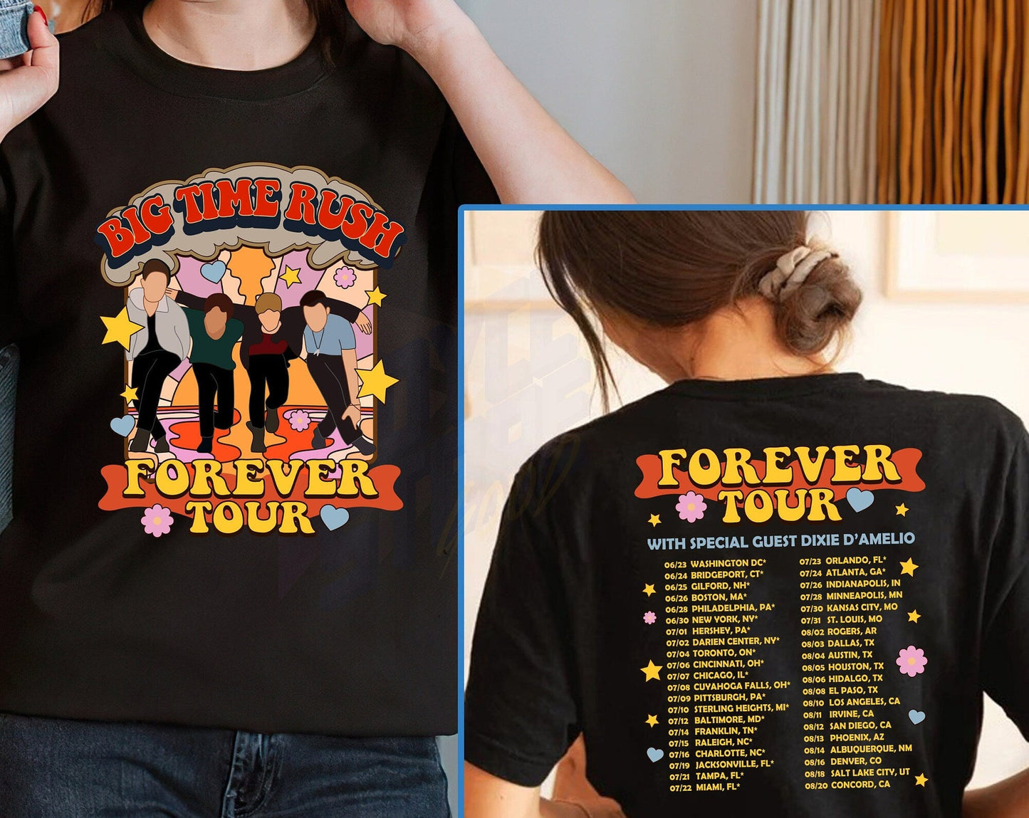 Big Time Rush Forever North American Tour Shirt, Big Time Rush Forever Shirt