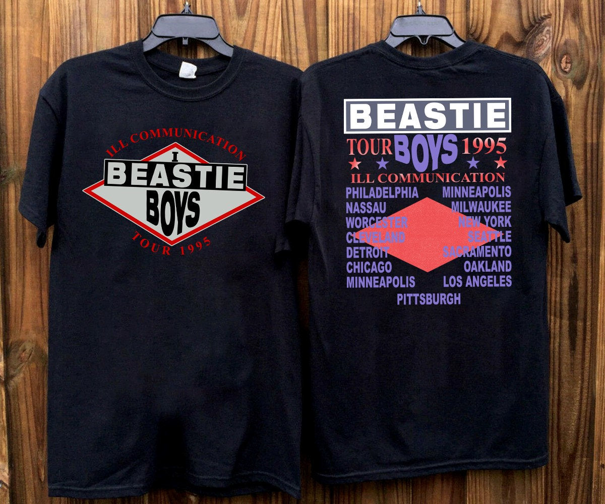 1995 Beastie Boys Ill Communication Tour T-Shirt, Beastie Boys Tour 1995 Shirt