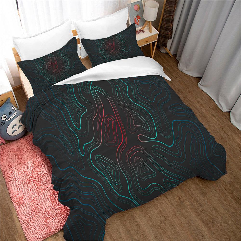 3D Artistic Cloud Quilt Cover Set Bedding Set Duvet Cover Pillowcases 188