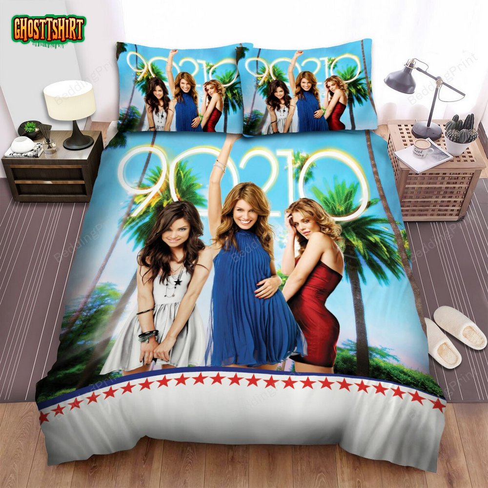 90210 Annie Wilson Poster Bed Sheets Duvet Cover Bedding Set