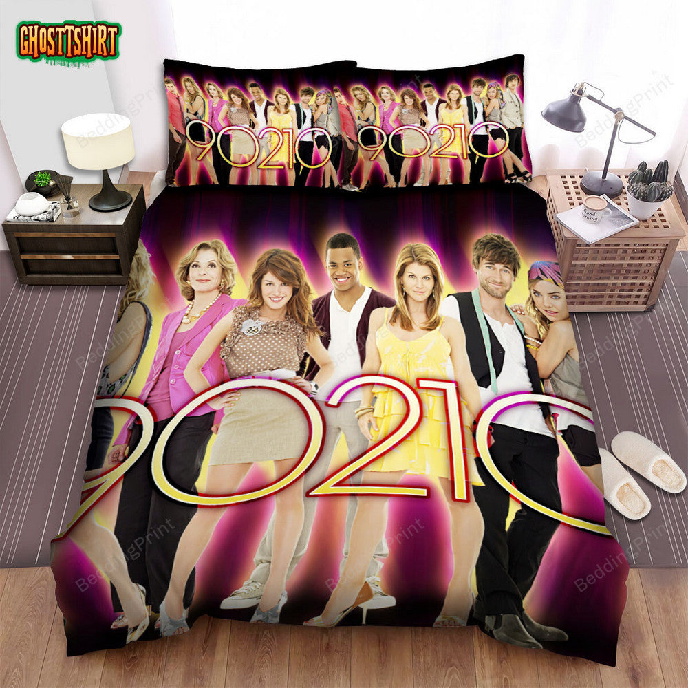 90210 Movie Poster 10 Bed Sheets Duvet Cover Bedding Set