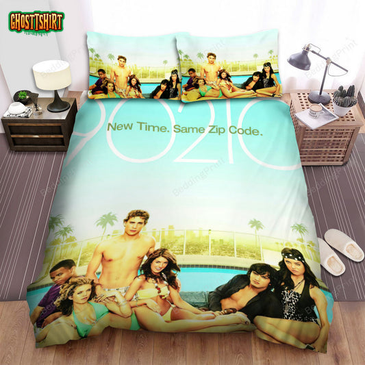 90210 Movie Poster 5 Bed Sheets Duvet Cover Bedding Set