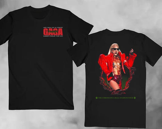 The Chromatica Ball Tour Double sided tshirt