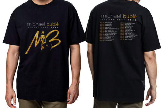 2022 Michael Bubl Higher Tour T-Shirt