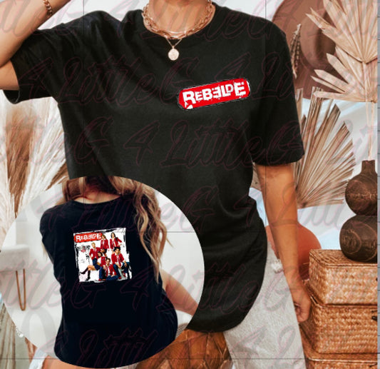 Rebelde Tee shirt, RBD Tour 2023 T Shirt