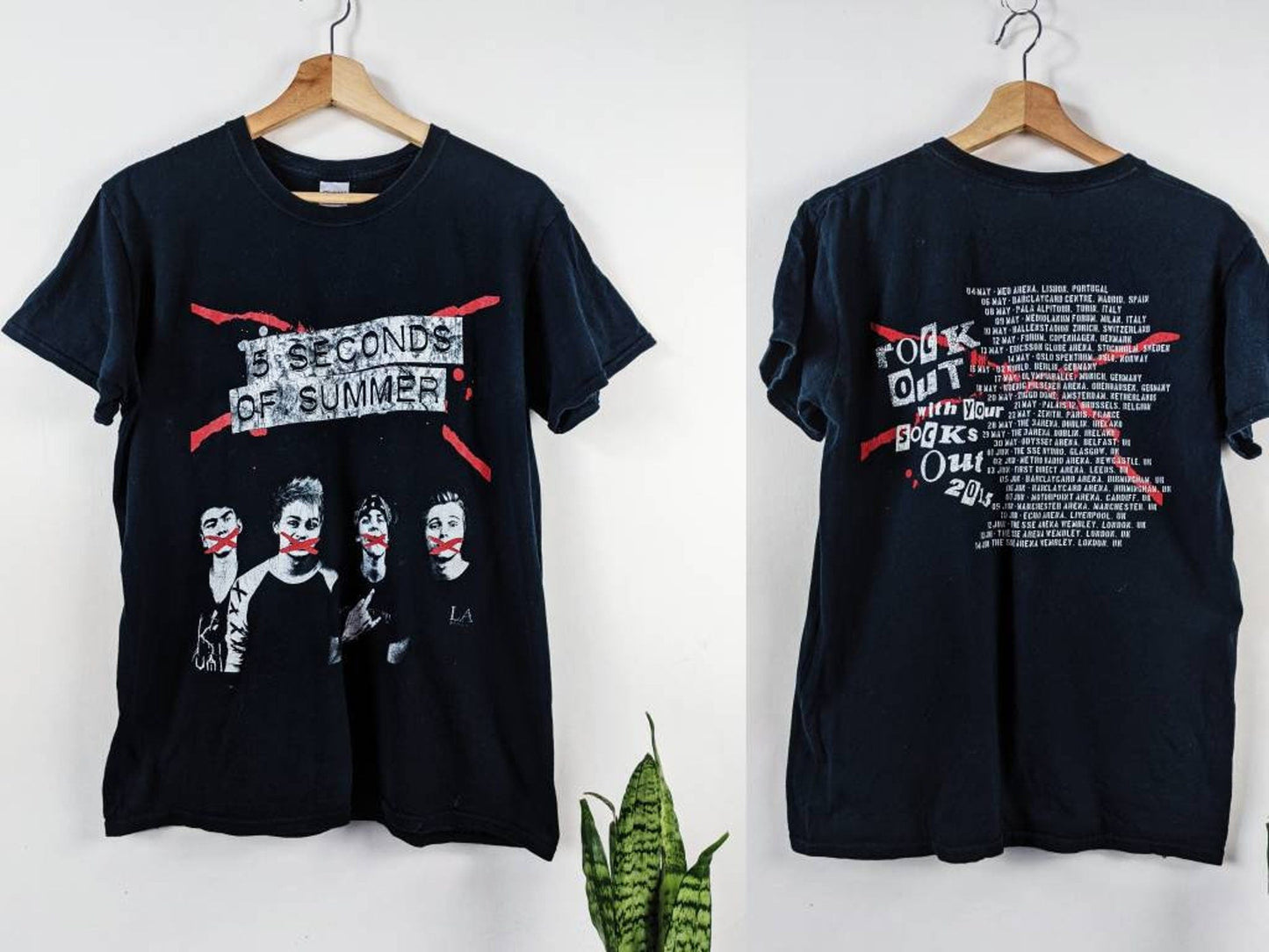 5 second of summer Merch T-shirt 5sos