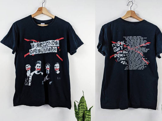 5 second of summer Merch T-shirt 5sos