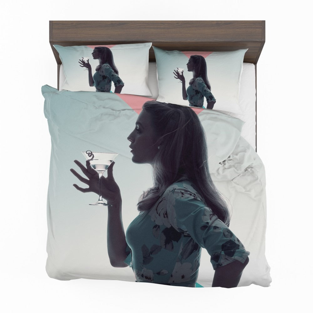 A Simple Favor Movie Martini Blake Lively Bedding Set