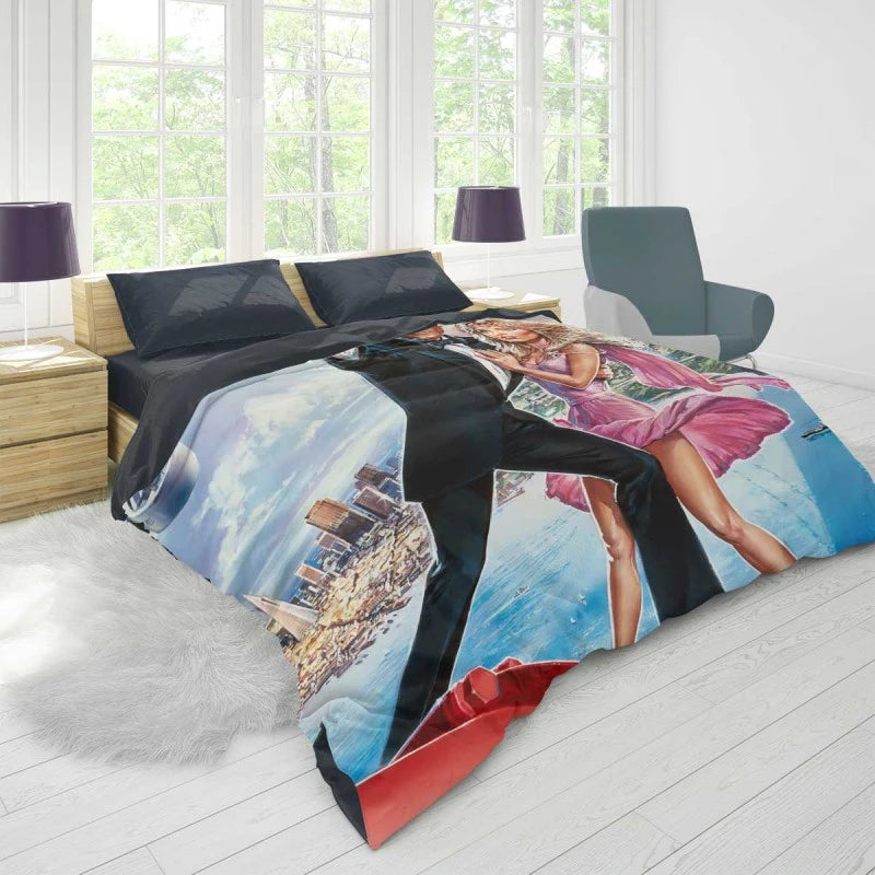 A View to a Kill James Bond Movie Poster Duvet Cover