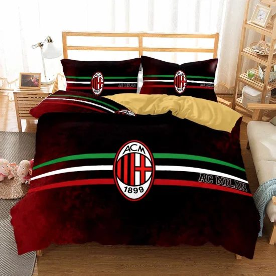 AC Milan Black Bedding Set